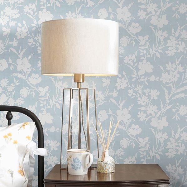 Rye Wallpaper - Pale Seaspray